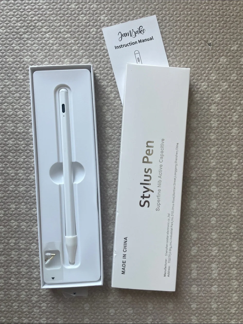 White Stylus Pen - Active Capacitive Tablet Stylus NWOT